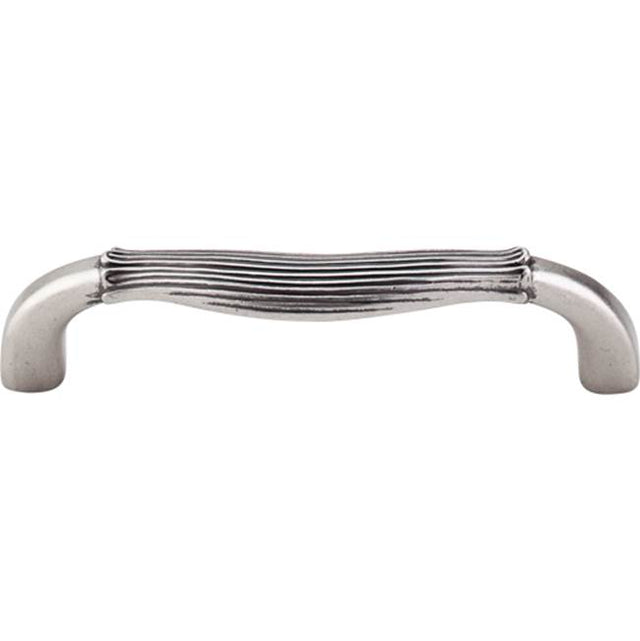Top Knobs - Bow Pull 3 3/4 Inch (c-c) Pewter Antique - Pewter Antique