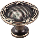 Top Knobs - Ribbon and Reed Knob 1 1/4 Inch German Bronze - German Bronze