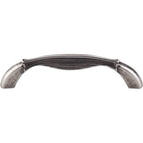 Top Knobs - Straight Pull 3 3/4 Inch (c-c) Pewter Antique - Pewter Antique