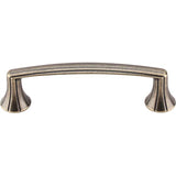 Top Knobs - Rue Pull 3 3/4 Inch (c-c) German Bronze - German Bronze