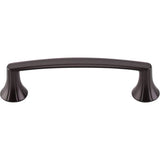 Top Knobs - Rue Pull 3 3/4 Inch (c-c) Oil Rubbed Bronze - Oil Rubbed Bronze