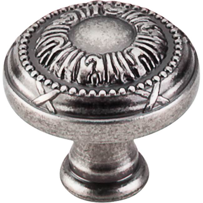 Top Knobs - Ribbon Knob 1 1/4 Inch Pewter Antique - Pewter Antique