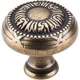 Top Knobs - Ribbon Knob 1 1/4 Inch German Bronze - German Bronze