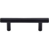 Top Knobs - Hopewell Bar Pull 3 Inch (c-c) Flat Black - Flat Black