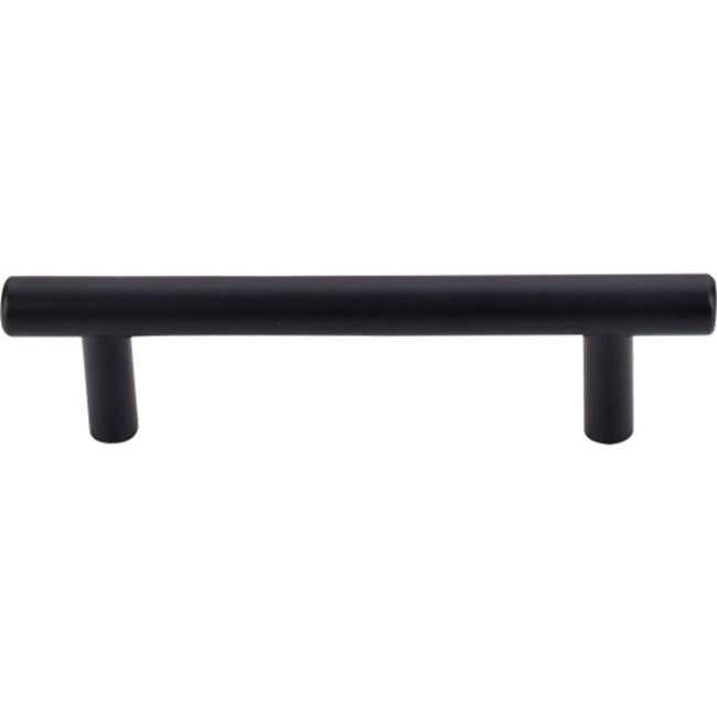 Top Knobs - Hopewell Bar Pull 3 3/4 Inch (c-c) Flat Black - Flat Black