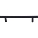 Top Knobs - Hopewell Bar Pull 5 1/16 Inch (c-c) Flat Black - Flat Black
