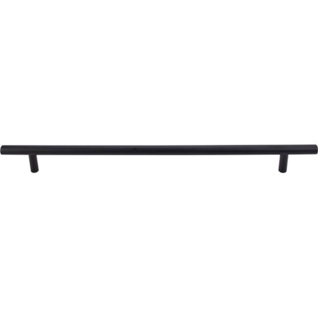 Top Knobs - Hopewell Bar Pull 11 11/32 Inch (c-c) Flat Black - Flat Black
