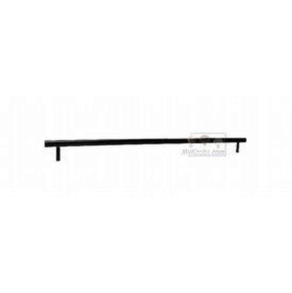 Top Knobs - Hopewell Bar Pull 15 Inch (c-c) Flat Black - Flat Black