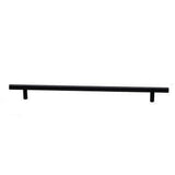 Top Knobs - Hopewell Bar Pull 26 15/32 Inch (c-c) Flat Black - Flat Black