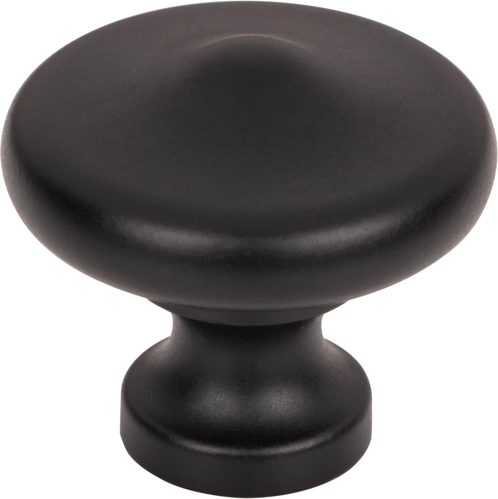 Top Knobs - Peak Knob 1 5/16 Inch Flat Black - Flat Black