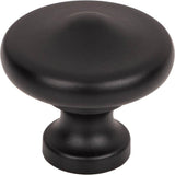 Top Knobs - Peak Knob 1 5/16 Inch Flat Black - Flat Black