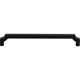 Top Knobs - Davenport Pull 7 9/16 Inch (c-c) Flat Black - Flat Black