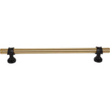 Top Knobs - Bit Appliance Pull 18 Inch (c-c) Honey Bronze and Flat Black