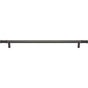 Top Knobs - Burnham Pull 12 Inch (c-c) Ash Gray - Ash Gray