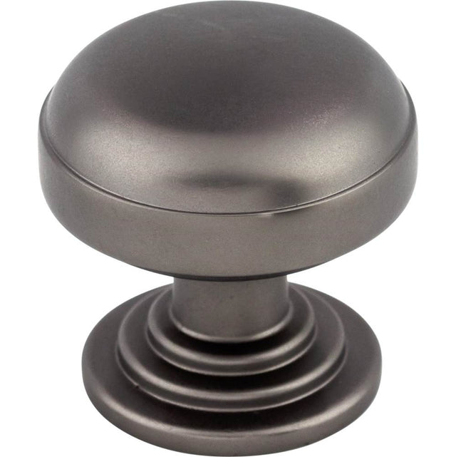 Top Knobs - Ellis Knob 1 1/4 Inch Ash Gray - Ash Gray