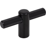 Dempsey T-Knob 2 1/2 Inch Ash Gray