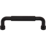 Top Knobs - Garrison Pull 3 3/4 Inch (c-c) Flat Black - Flat Black