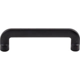 Top Knobs - Hartridge Pull 3 3/4 Inch (c-c) Flat Black - Flat Black