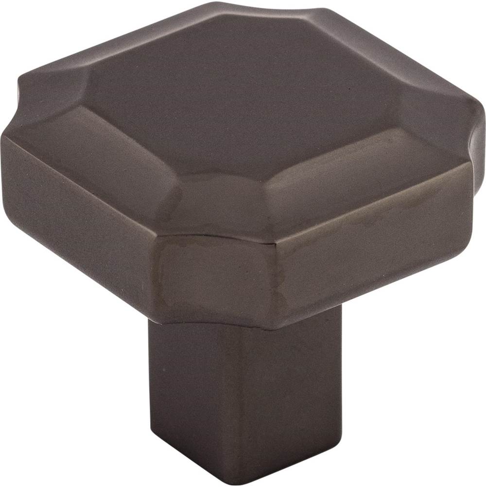 Davenport Knob 1 1/4 Inch Ash Gray