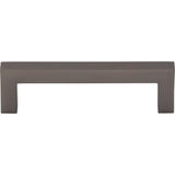 Top Knobs - Square Bar Pull 3 3/4 Inch (c-c) Ash Gray - Ash Gray