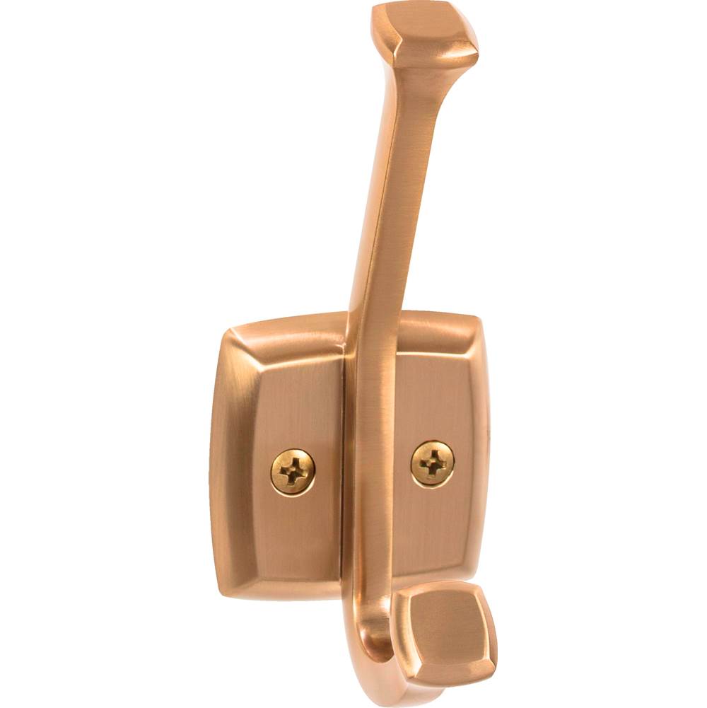 Top Knobs - Juliet Hook 4 3/4 Inch Honey Bronze - Honey Bronze