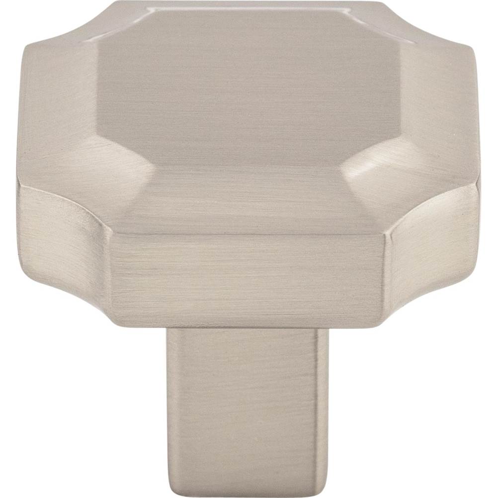 Top Knobs - Davenport Knob 1 1/4 Inch Brushed Satin Nickel - Brushed Satin Nickel