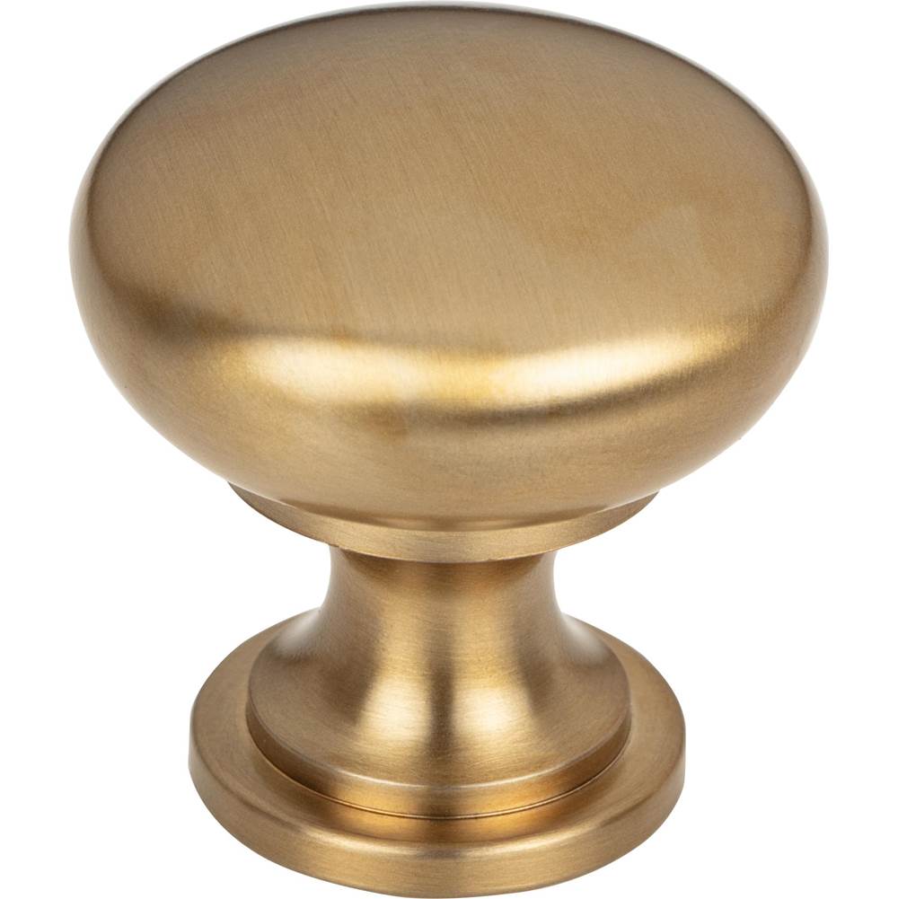 Top Knobs - Hollow Round Knob 1 3/16 Inch Honey Bronze - Honey Bronze