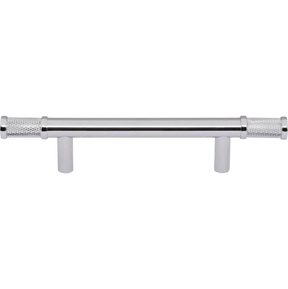 Top Knobs - Burnham Pull 3 3/4 Inch (c-c) Polished Chrome - Polished Chrome