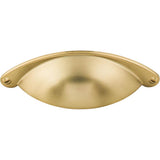 Top Knobs - Arendal Cup Pull 2 1/2 Inch (c-c) Honey Bronze - Honey Bronze