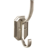 Top Knobs - Emerald Hook 6 1/4 Inch Brushed Satin Nickel - Brushed Satin Nickel
