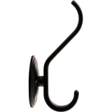 Reeded Hook 1 1/8 Inch (c-c) Ash Gray