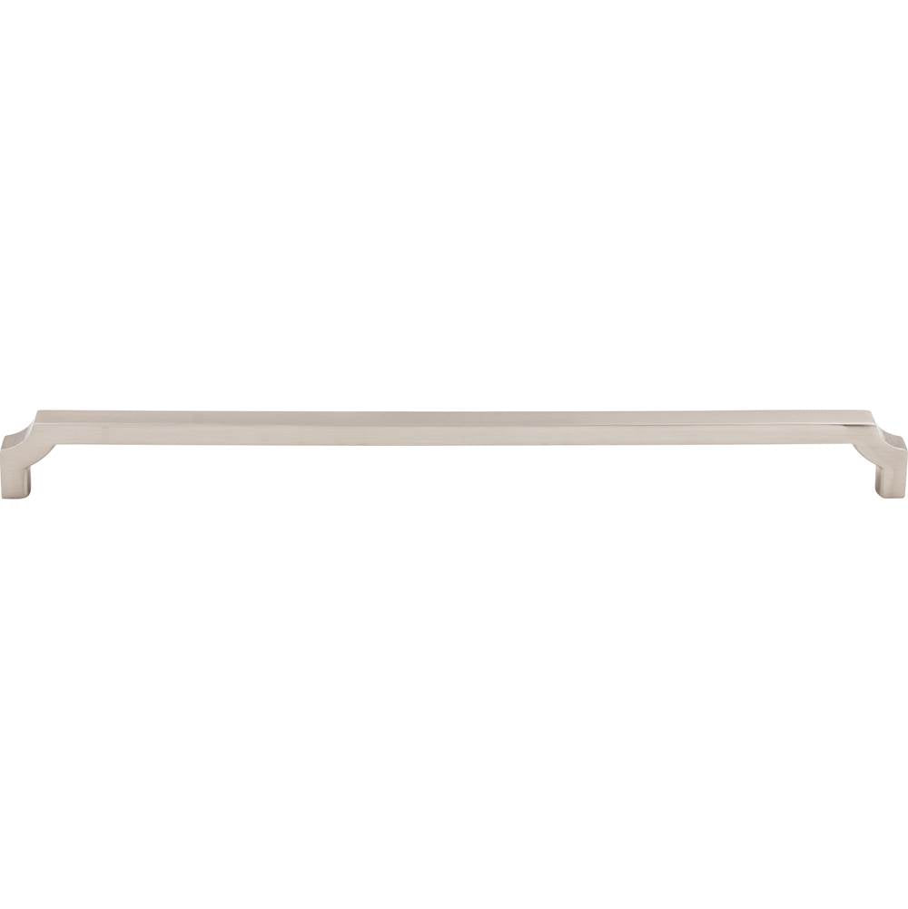 Top Knobs - Davenport Pull 12 Inch (c-c) Brushed Satin Nickel - Brushed Satin Nickel