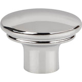 Top Knobs - Julian Oval Knob 1 3/8 Inch Polished Chrome - Polished Chrome