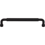 Top Knobs - Garrison Pull 6 5/16 Inch (c-c) Flat Black - Flat Black
