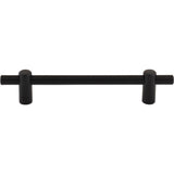Top Knobs - Dempsey Pull 5 1/16 Inch (c-c) Flat Black - Flat Black