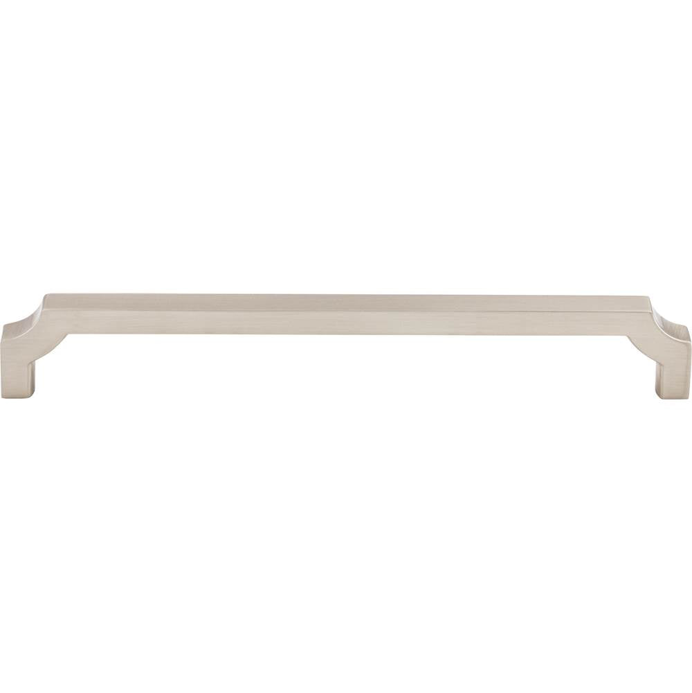 Top Knobs - Davenport Pull 7 9/16 Inch (c-c) Brushed Satin Nickel - Brushed Satin Nickel