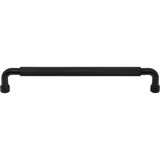Top Knobs - Garrison Pull 7 9/16 Inch (c-c) Flat Black - Flat Black