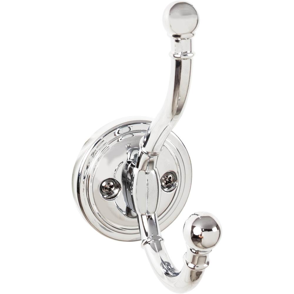 Top Knobs - Kara Hook 4 1/2 Inch Polished Chrome - Polished Chrome