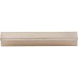 Top Knobs - Minetta Tab Pull 3 3/4 Inch (c-c) Brushed Satin Nickel - Brushed Satin Nickel