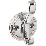 Top Knobs - Reeded Hook 3 1/8 Inch Polished Chrome - Polished Chrome