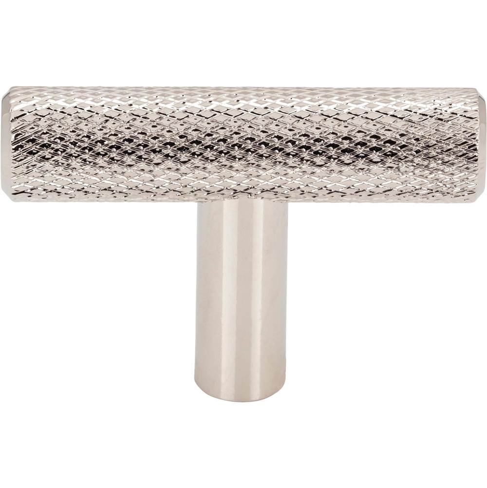 Top Knobs - Prestwick T-Knob 2 Inch Polished Nickel - Polished Nickel