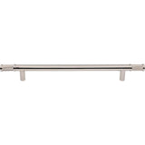 Top Knobs - Burnham Appliance Pull 12 Inch (c-c) Polished Nickel - Polished Nickel