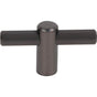 Top Knobs - Dempsey T-Knob 2 1/2 Inch Ash Gray - Ash Gray