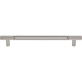 Top Knobs - Prestwick Appliance Pull 12 Inch (c-c) Brushed Satin Nickel - Brushed Satin Nickel