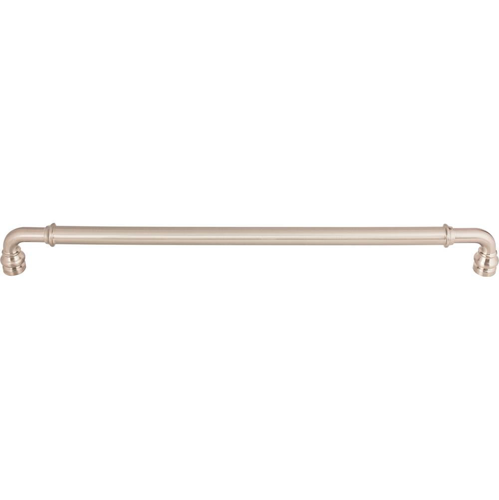 Top Knobs - Brixton Appliance Pull 18 Inch (c-c) Brushed Satin Nickel - Brushed Satin Nickel