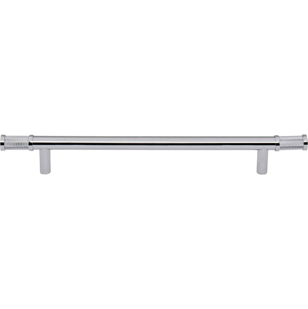 Top Knobs - Burnham Pull 7 9/16 Inch (c-c) Polished Chrome - Polished Chrome