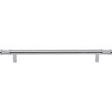 Top Knobs - Burnham Pull 8 13/16 Inch (c-c) Polished Chrome - Polished Chrome