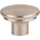 Top Knobs - Julian Oval Knob 1 3/8 Inch Brushed Satin Nickel - Brushed Satin Nickel