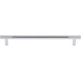 Top Knobs - Prestwick Pull 8 13/16 Inch (c-c) Polished Chrome - Polished Chrome
