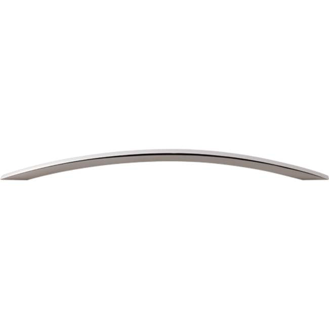 Top Knobs - Iola Pull 11 5/8 Inch (c-c) Polished Stainless Steel - Polished Stainless Steel